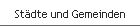 Stdte und Gemeinden