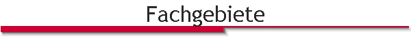 Fachgebiete